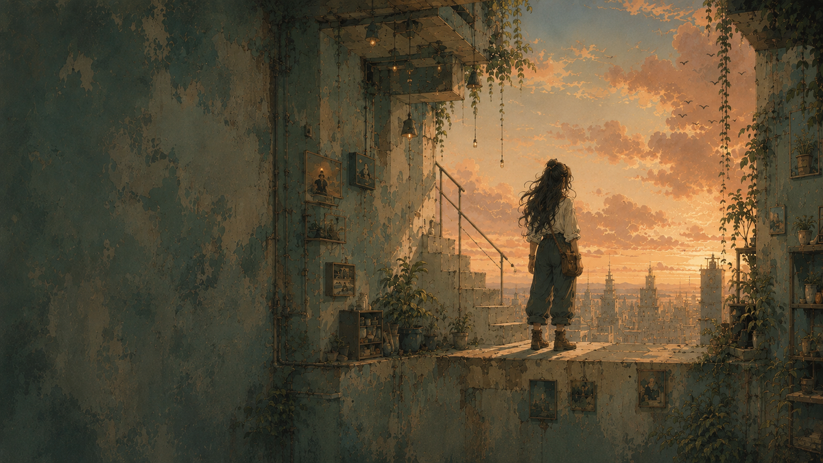 Distant Traveler atmosphere