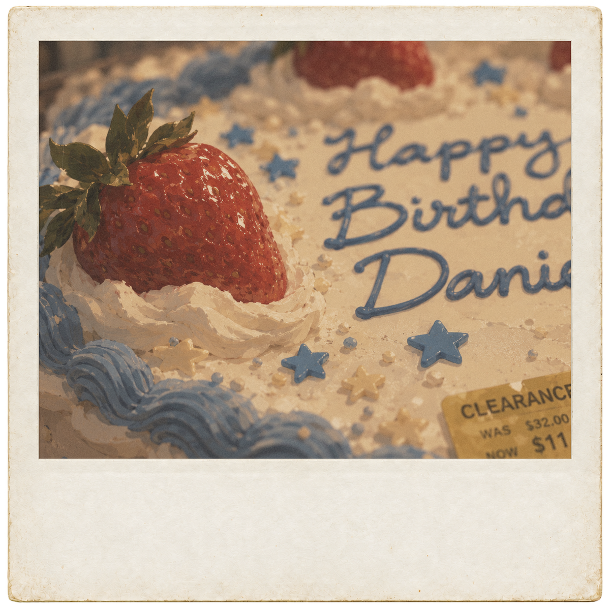 Birthday Cake photograph 4