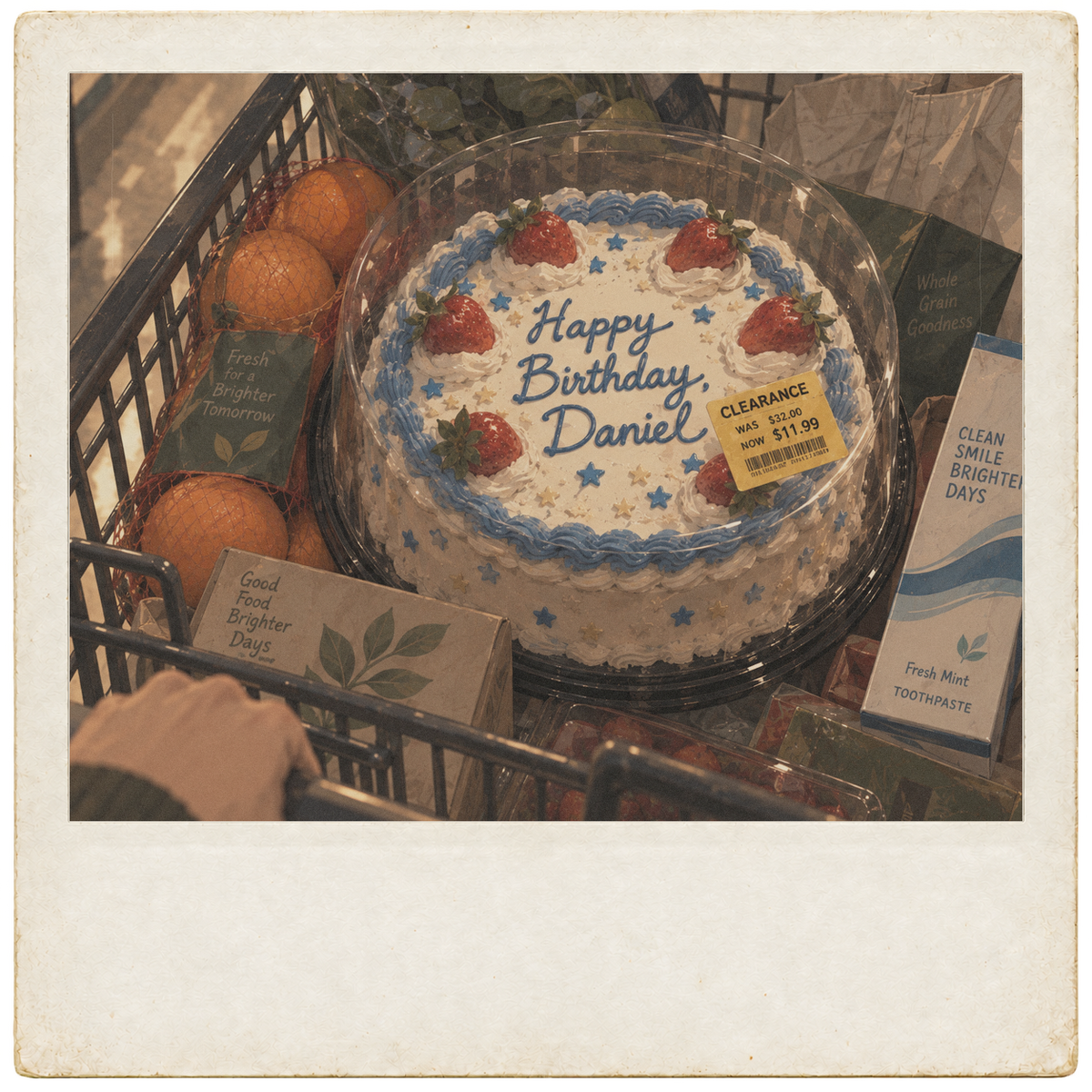 Birthday Cake photograph 5