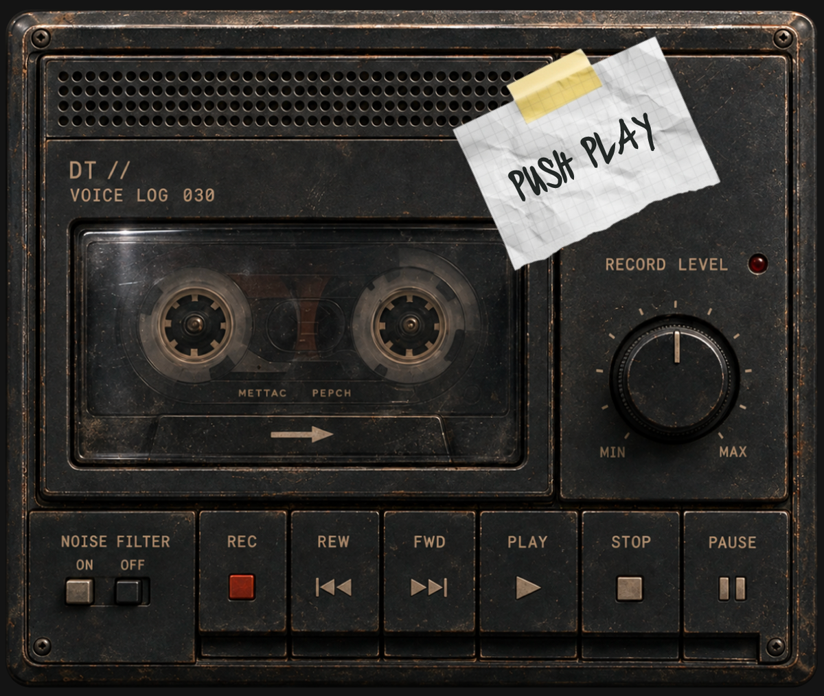 Distant Traveler cassette voice recorder